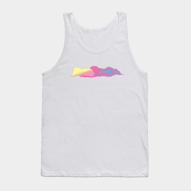 Candy Clouds Tank Top by RadiantMonk